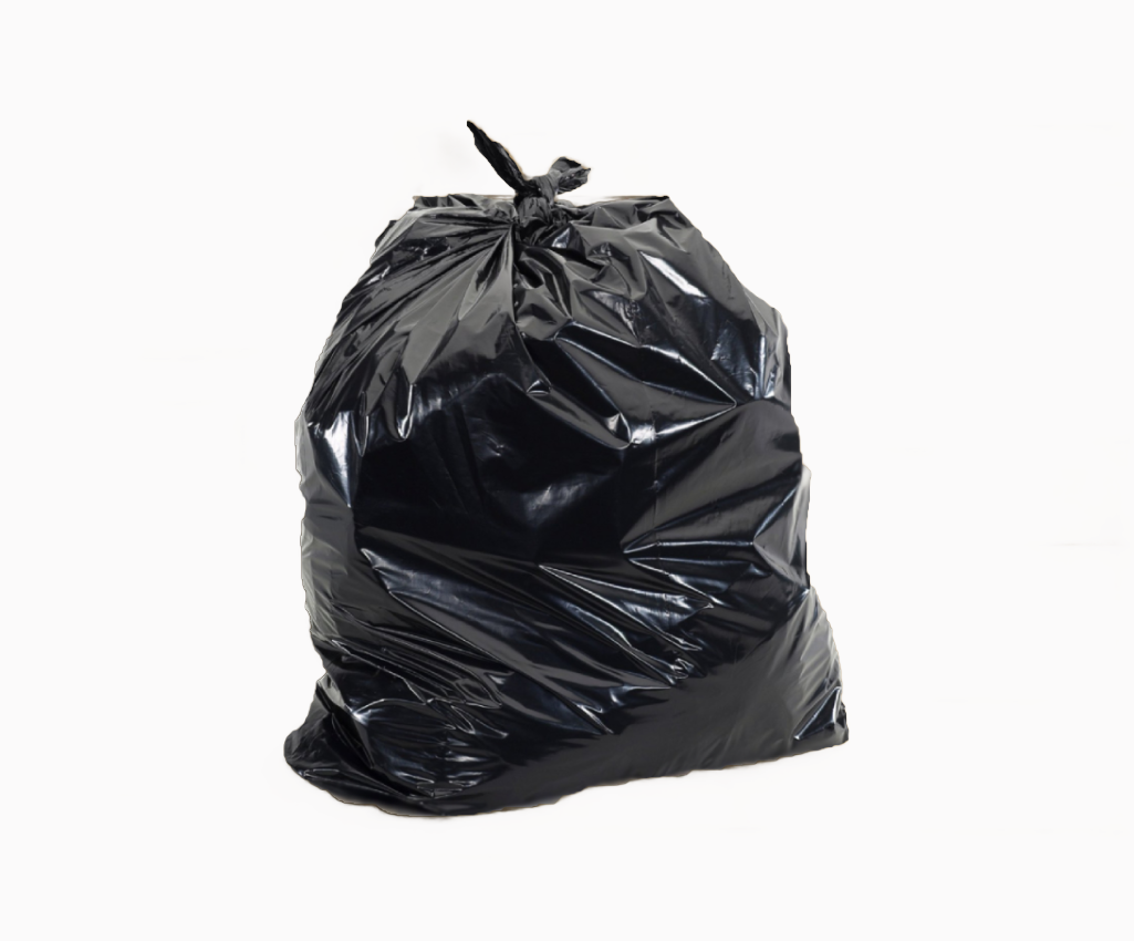 厚PE黑色垃圾袋 100個/包