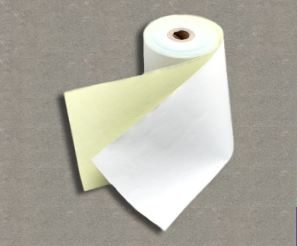 75MM紙卷(2 PLY~白+黃) 50卷/箱